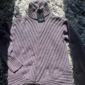 Sophie Rue Lavender Cowl Neck Sweater